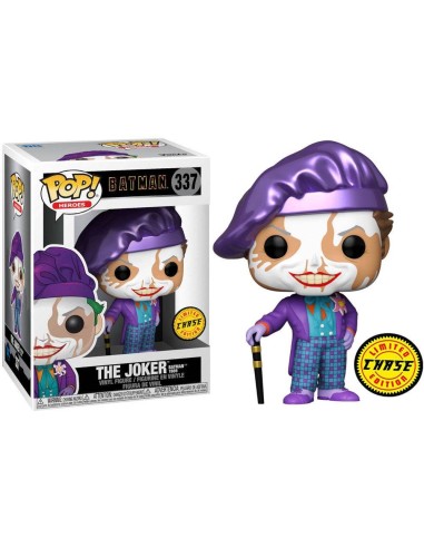 Figura POP DC Comics Batman 1989 Joker with Hat Chase – Comic