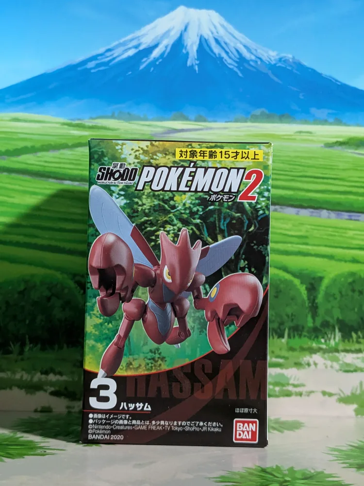 Scizor (Neuf)(~8cm) – Cizayox – SHODO Pokémon 2