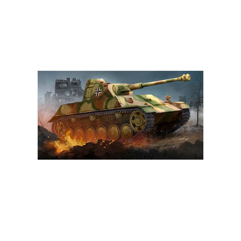Maquette German Pz.Kpfw.III/IV small turret