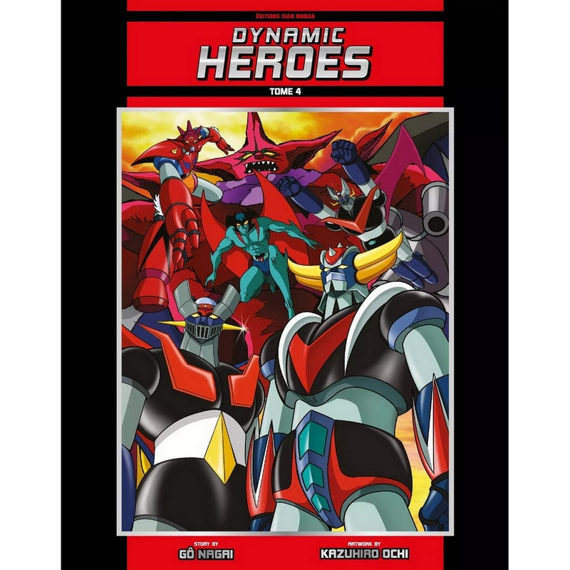 DYNAMIC HEROES Tome 4 Standard ED Isan Manga – Manga