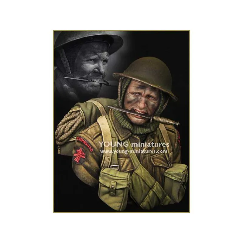 Figurines Figure 1/10 commandos britanniques seconde guerre mondiale