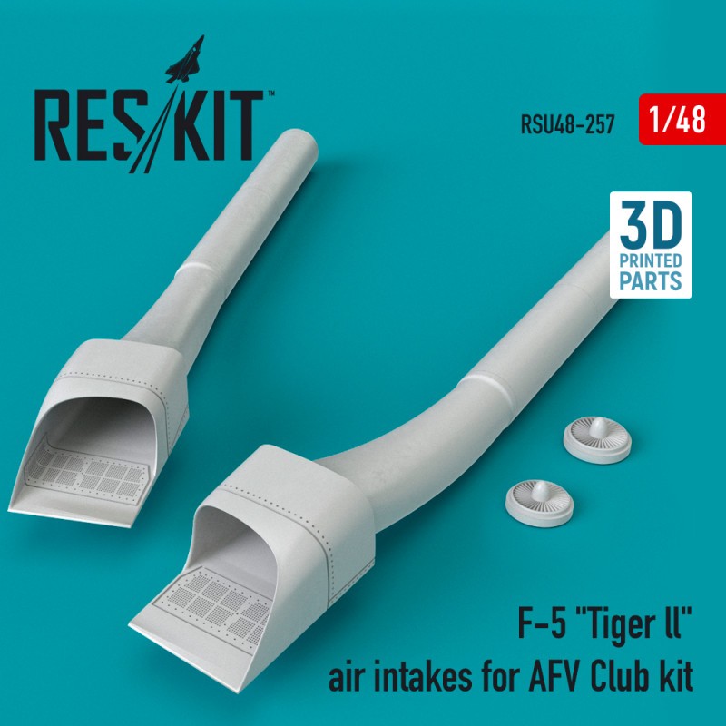 Accessoire Northrop F-5 'Tiger ll' air intakes for AFV Club kit (3D Printing)
