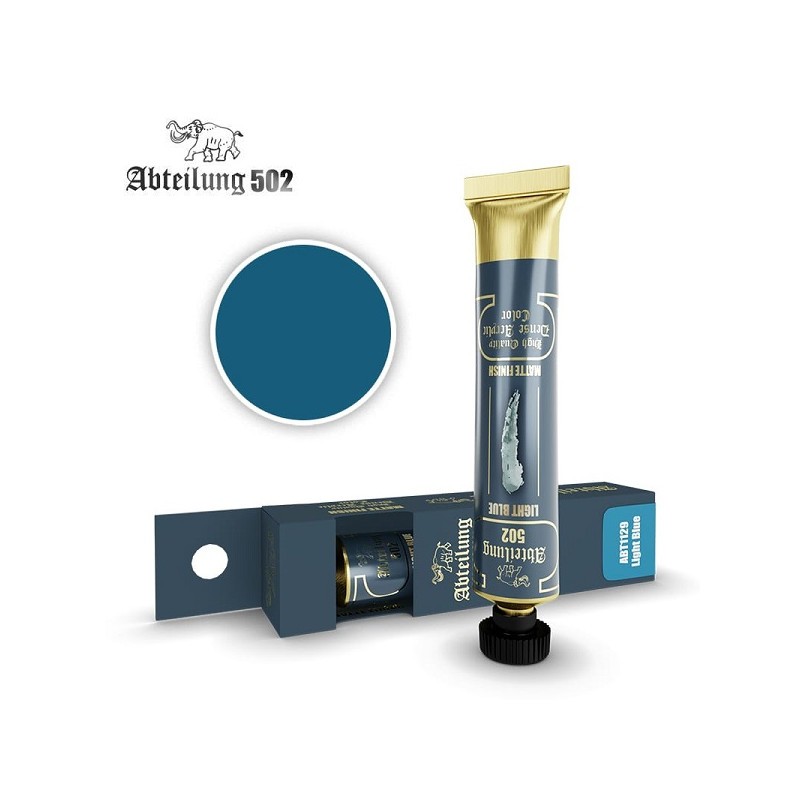 Peinture Acryliques denses - bleu clair