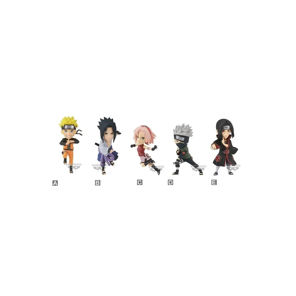 Naruto Shippuden - Collection de 5 Figurines WCF