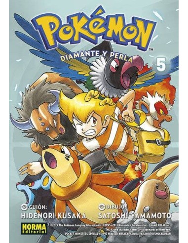 Pokémon 21 Diamante y Perla – Tome 5