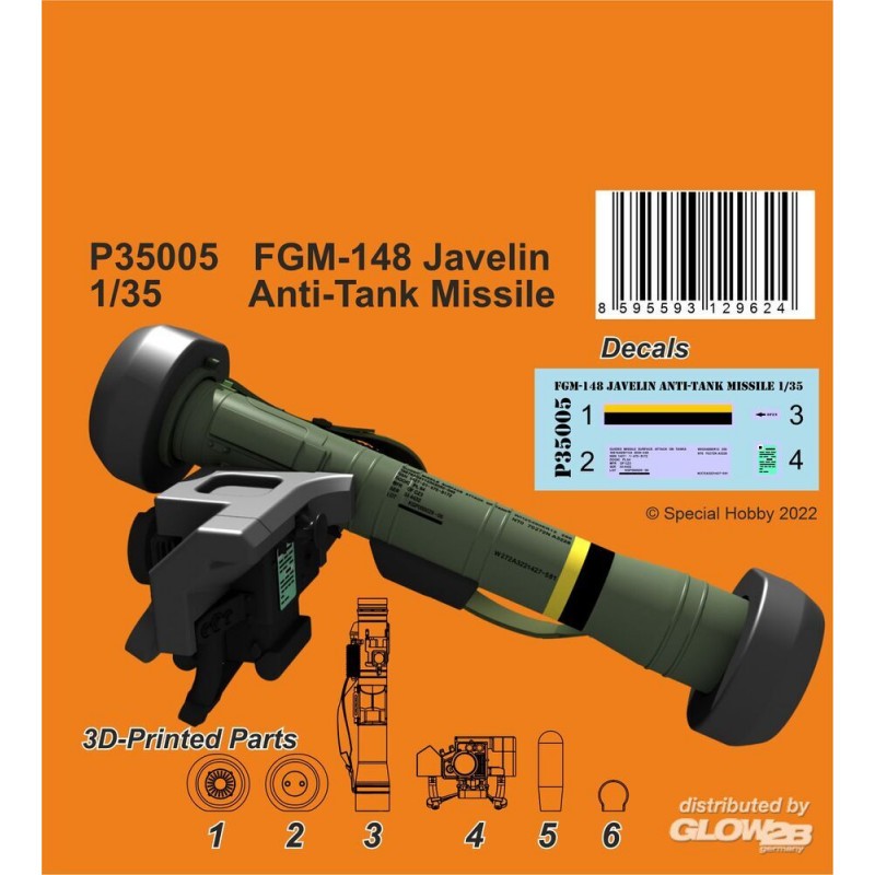 Accessoire Missile antichar FGM-148 Javelin