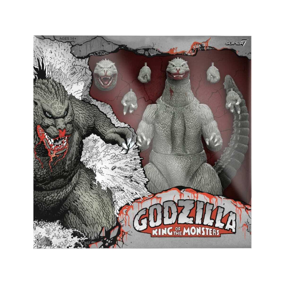 Godzilla (1989) Toho Ultimates figurine - Godzilla (Greyscale Comic Book - Thirsty for Blood) 24 cm