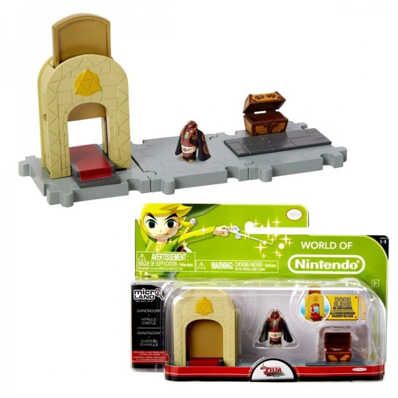 Figurine NINTENDO - Micro Land - HYRULE CASTLE - Château d'Hyrule