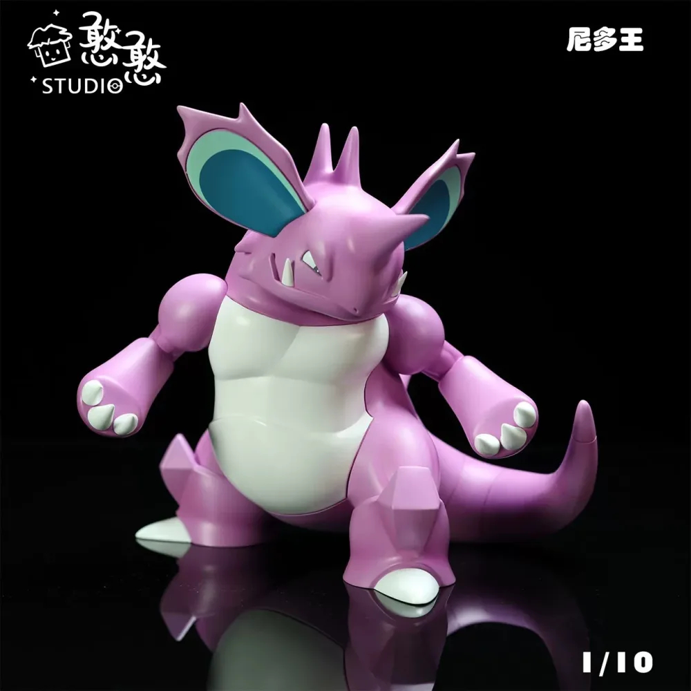 [IN STOCK] 1/10 Scale World Figure [HANHAN] – Nidoking / Nidoqueen