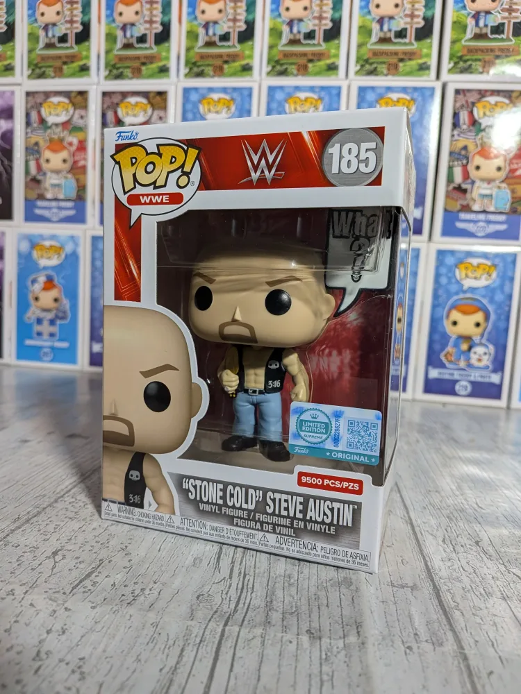 Funko Pop! "Stone Cold" Steve Austin (9500PCS) – WWE #185