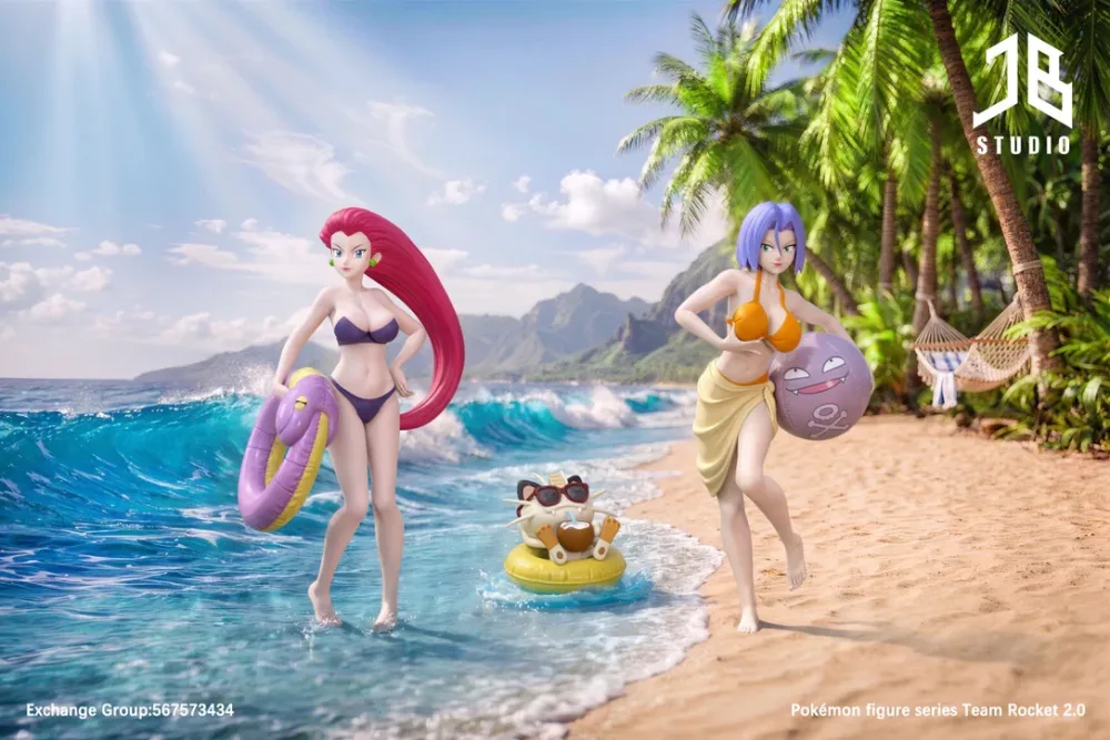 [PREORDER] 1/20 Scale World Figure [JB] – Jessie & James & Meowth