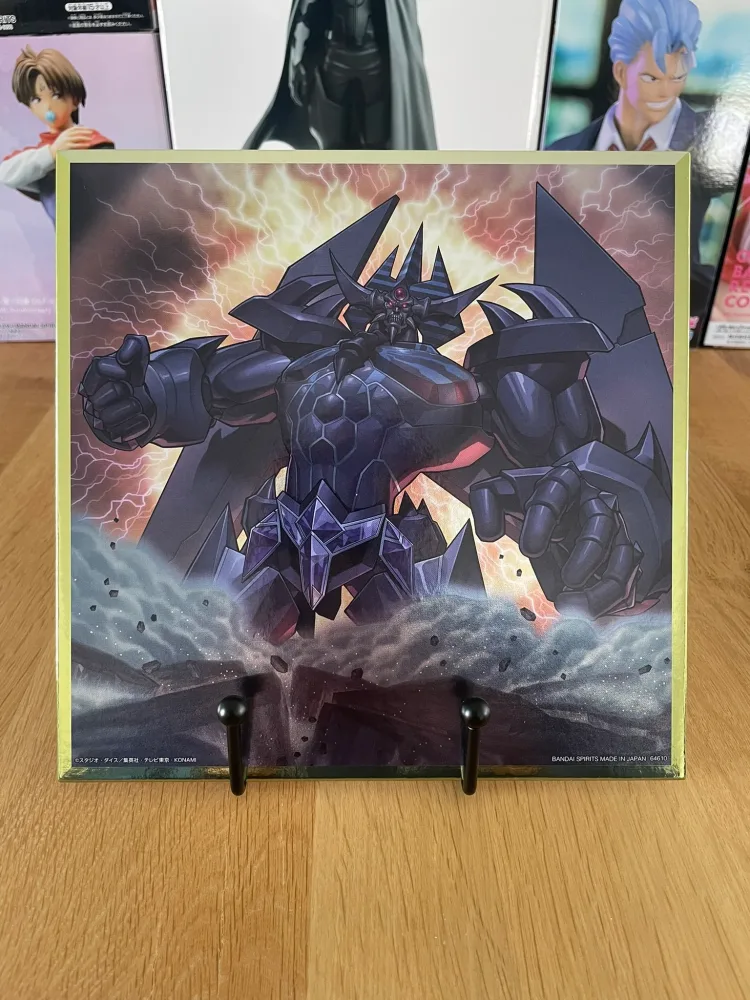 Yu-Gi-Oh! – Shikishi Obelisk the Tormentor Ichiban Kuji Vol. 4 The Divine Beasts Manifest 20 x 20 cm – Collection