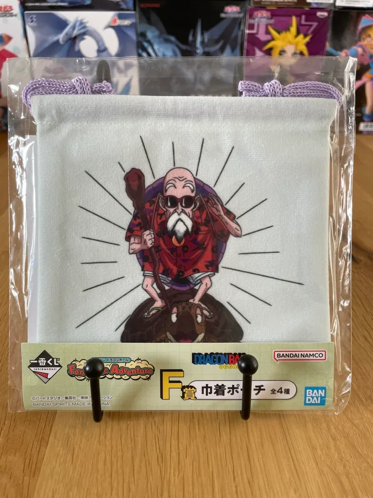 Ichiban Kuji Fantastic Adventure Lot F – Master Roshi Drawstring Pouch 15cm – Dragon Ball