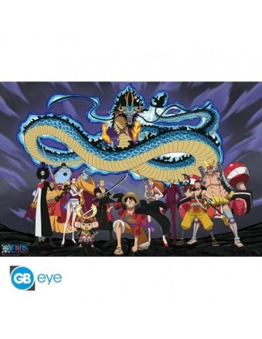 ONE PIECE – Póster Maxi 91,5x61 | La tripulación contra Kaido