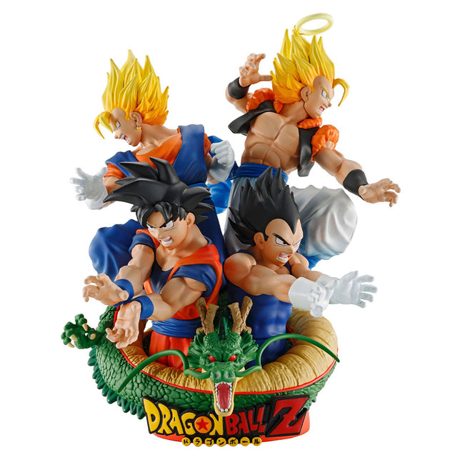 Dragon Ball Z - Figurine Goku & Vegeta - Petitrama DX Dracap Re Birth 2 - MegaHouse