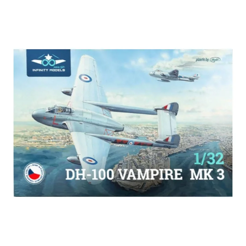 Maquette de Havilland DH-100 Vampire Mk.3