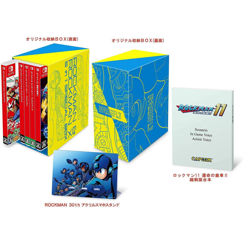 ROCKMAN/ MEGA MAN & MEGA MAN X 5 in 1 Special Box Nintendo Switch – Collection