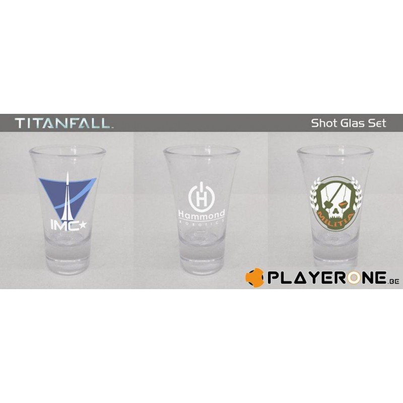 TITAN FALL - Shotglasses - SET OF 3