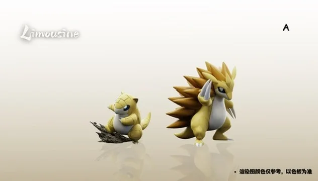 [PREORDER] 1/20 Scale World Figure [LIMOUSINE] – Sandshrew & Sandslash / Alolan Sandshrew & Alolan Sandslash