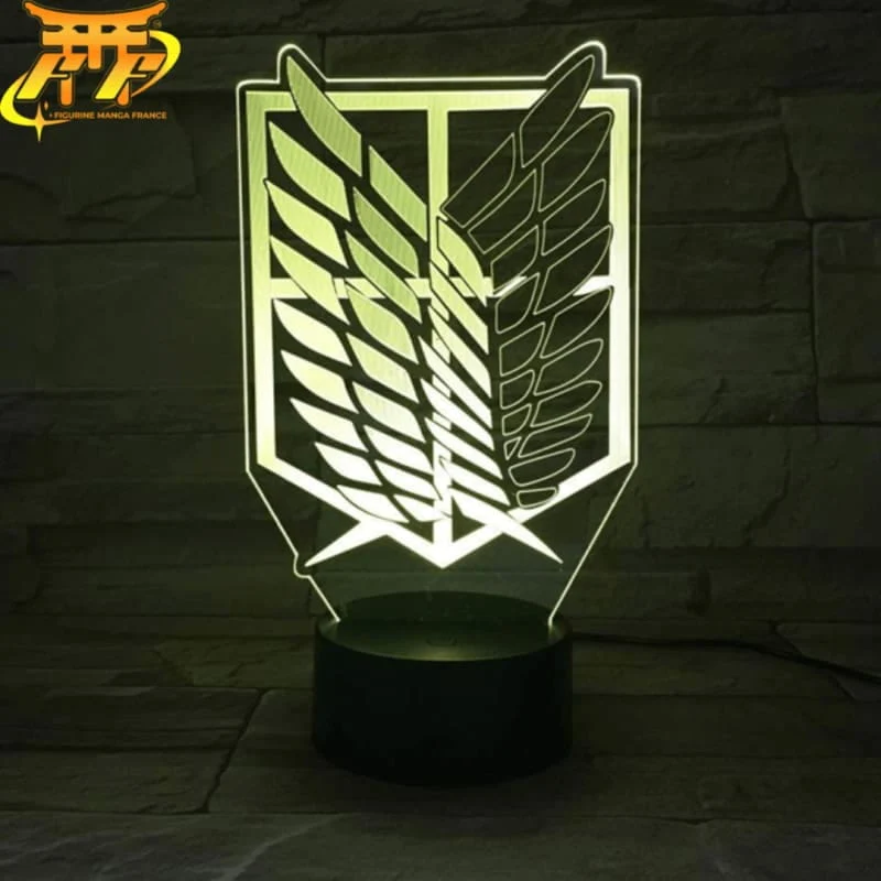 Lampe LED insigne Bataillon d'Exploration - Attaque des Titans™