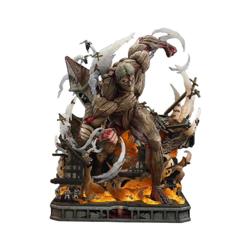 Attack on Titan Ultimate Diorama Masterline Statue Reiner Braun Armored Titan Bonus Version 75 cm
