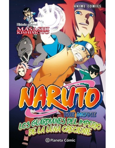 Naruto Anime Comic 4 los Guardianes del Imperio de Luna Cre – Comic