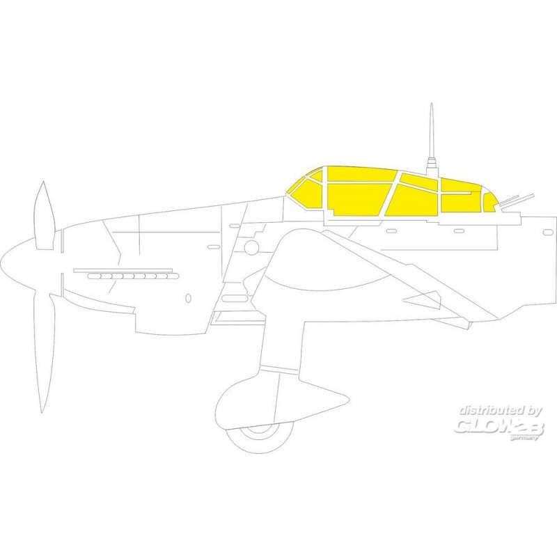 Accessoire Ju 87G-1/2 TFace pour MODÈLE BORDURE