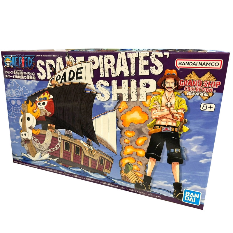 ONE PIECE Grand Ship Collection Spade Pirates' Ship Bandai – Manga