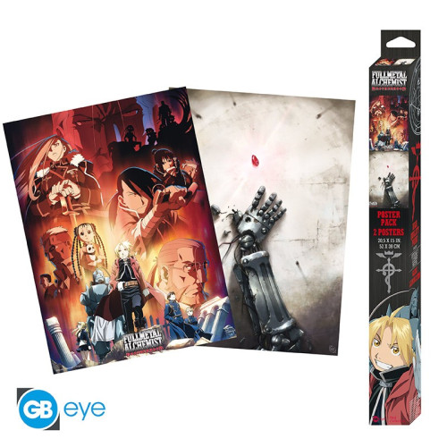 FULLMETAL ALCHEMIST Set 2 Posters (52 x 38 cm) - ABYSTYLE