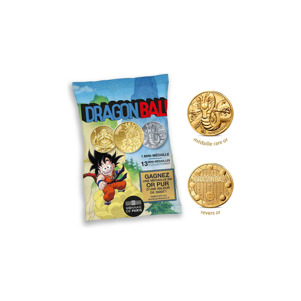 Dragon Ball Monnaie De Paris Pochette Suprise Unitaire