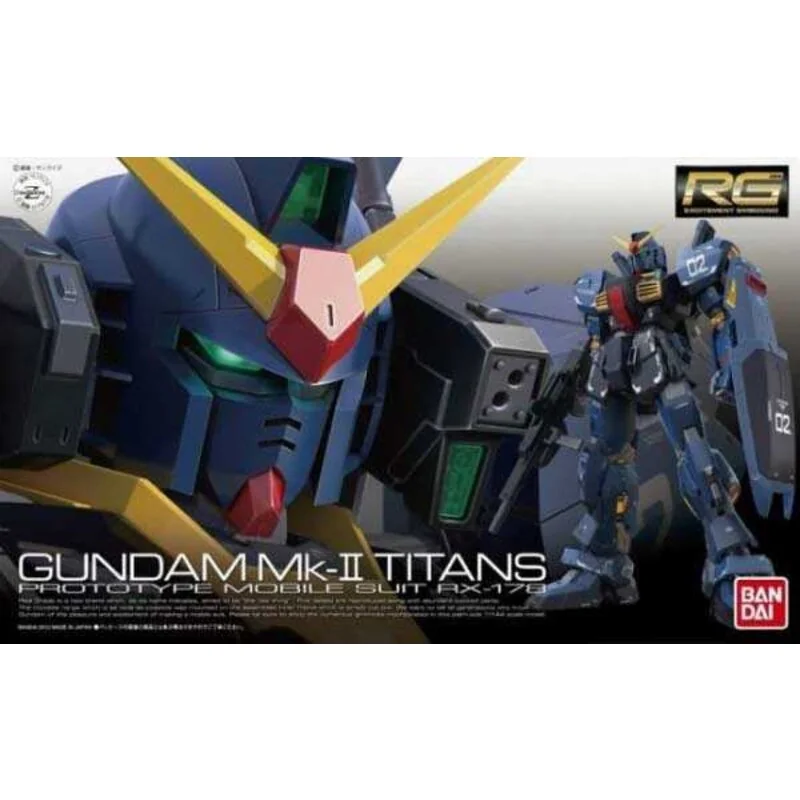 Gunpla Rg 1/144 titans rx-178 gundam mk-ii de gundam