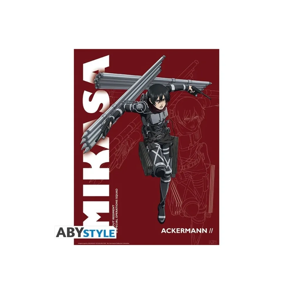 Attack on Titan - Poster Mikasa