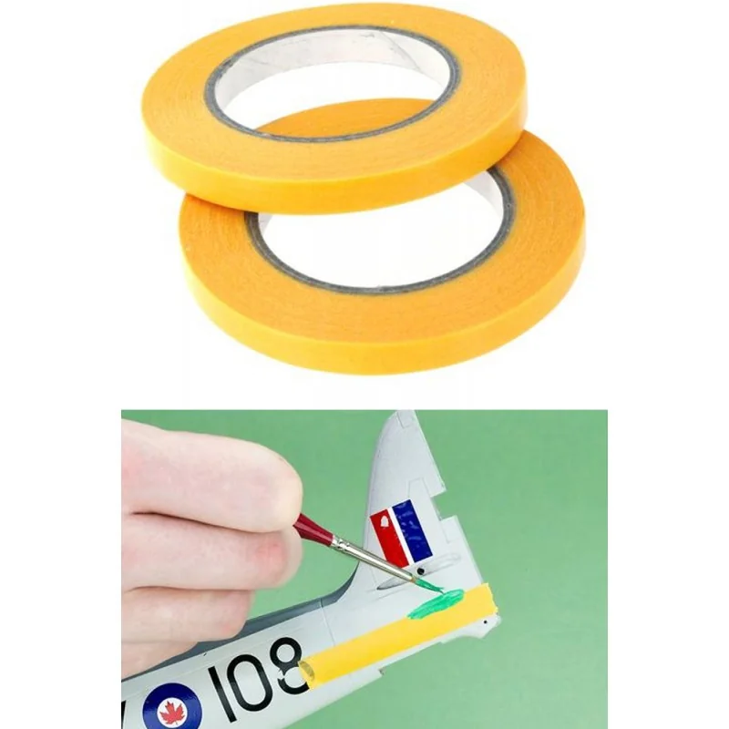 MASKING TAPE 6mmX18m - TWIN PACK