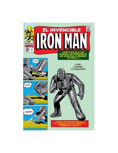 Biblioteca MARVEL. el Invencible Iron-man 1 : 1963 : Tales of Suspense 39-47 Usa – Comic