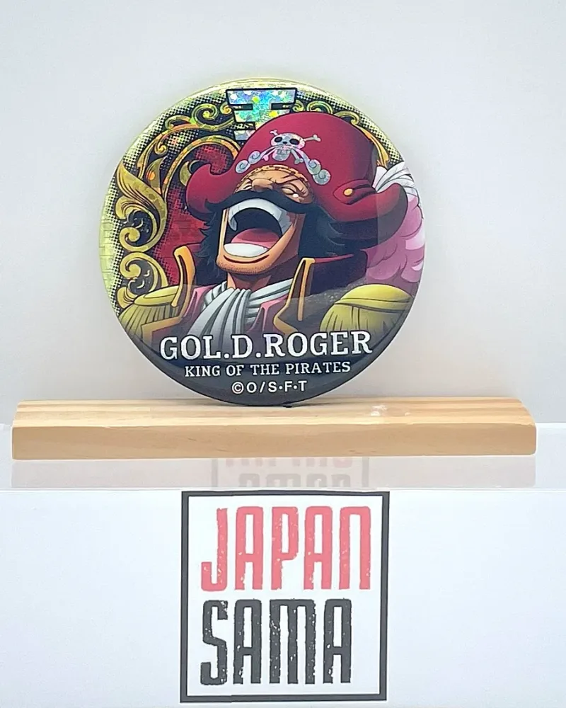 One Piece – Badge – – Gol. D. Roger Foil Brillant