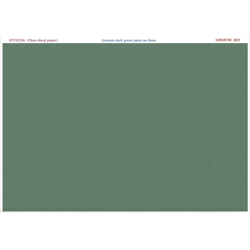 Décal Vert foncé (papier autocollant transparent)