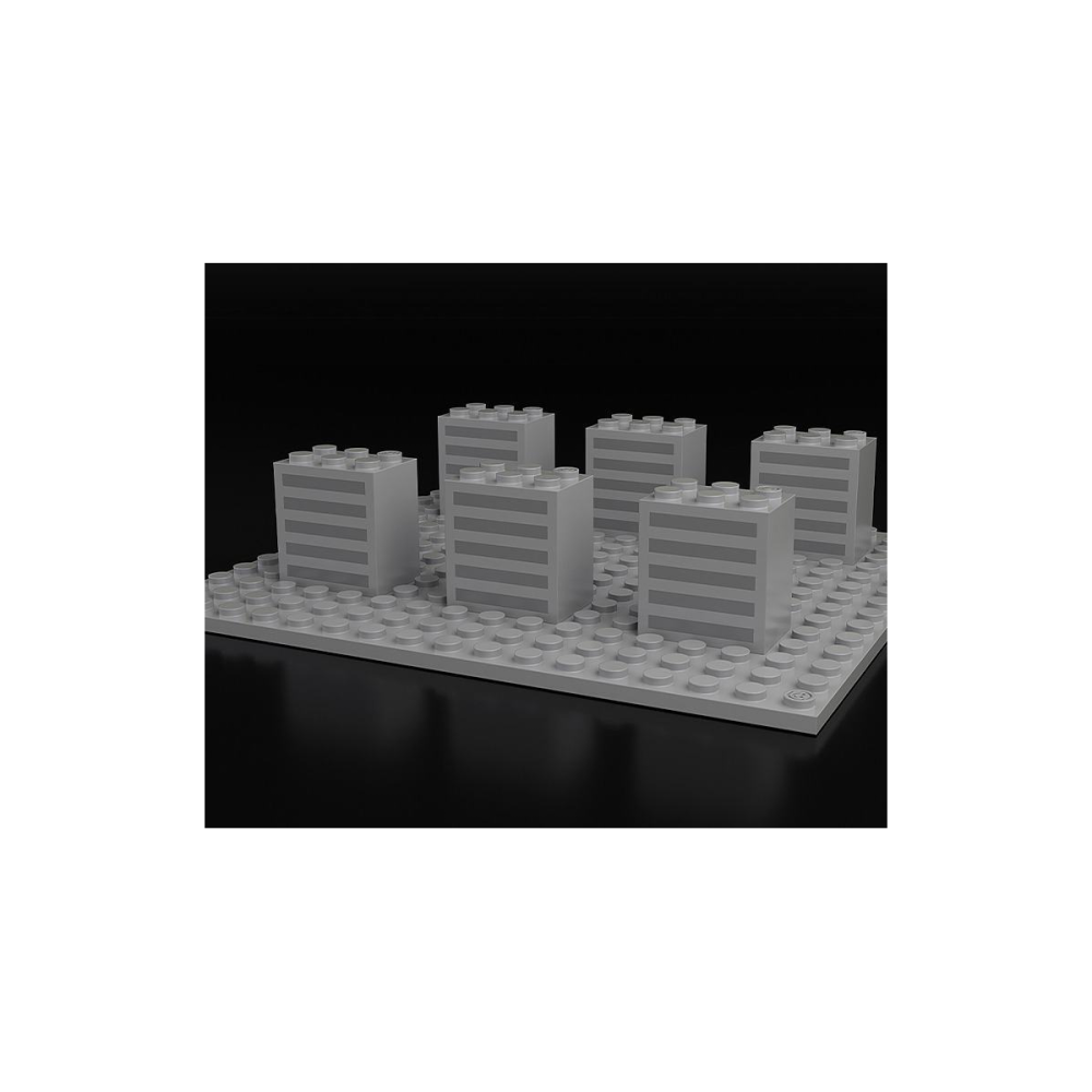 Figurine Building A + Base Set Brickroid