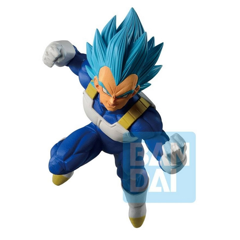 Figurine – DB DOKKAN BATTLE Vegeta SSJ God Blue Ichibansho Bandai Spirits