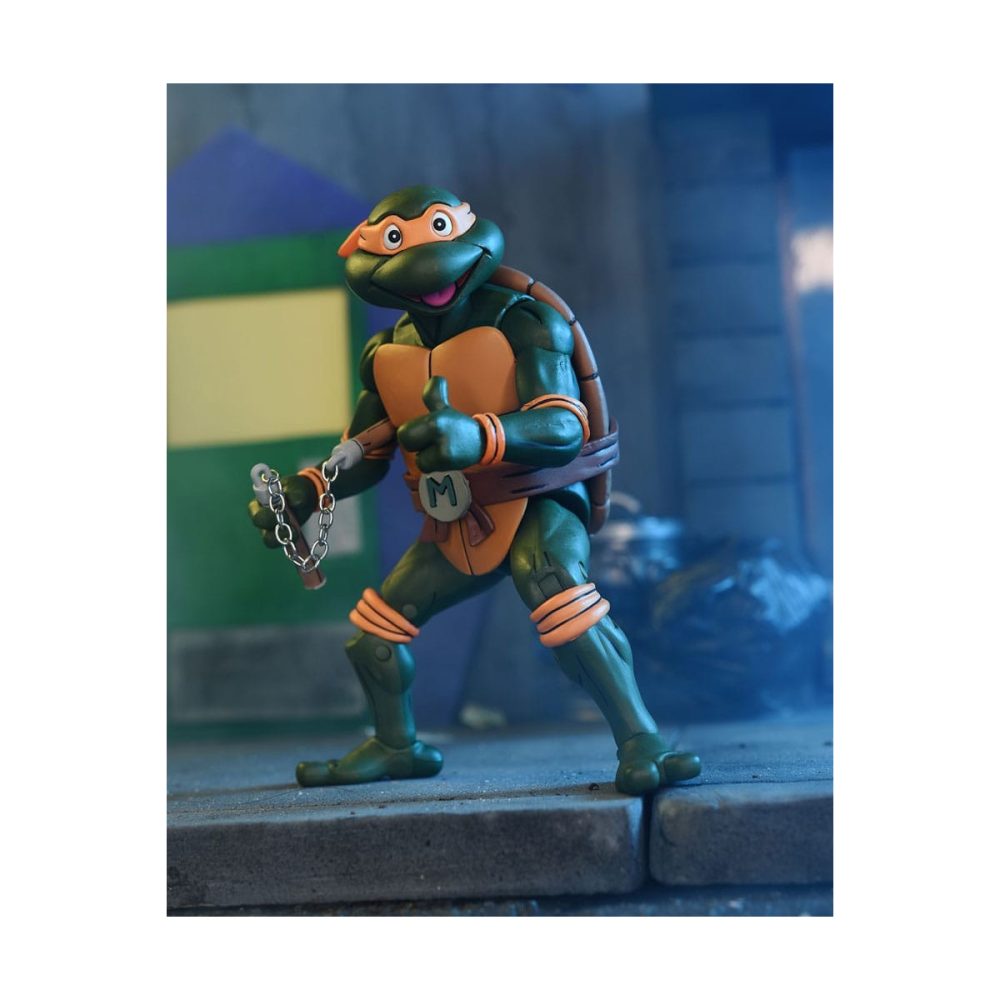 Tortues Ninja (Cartoon) Michelangelo VHS Ultimate Neca