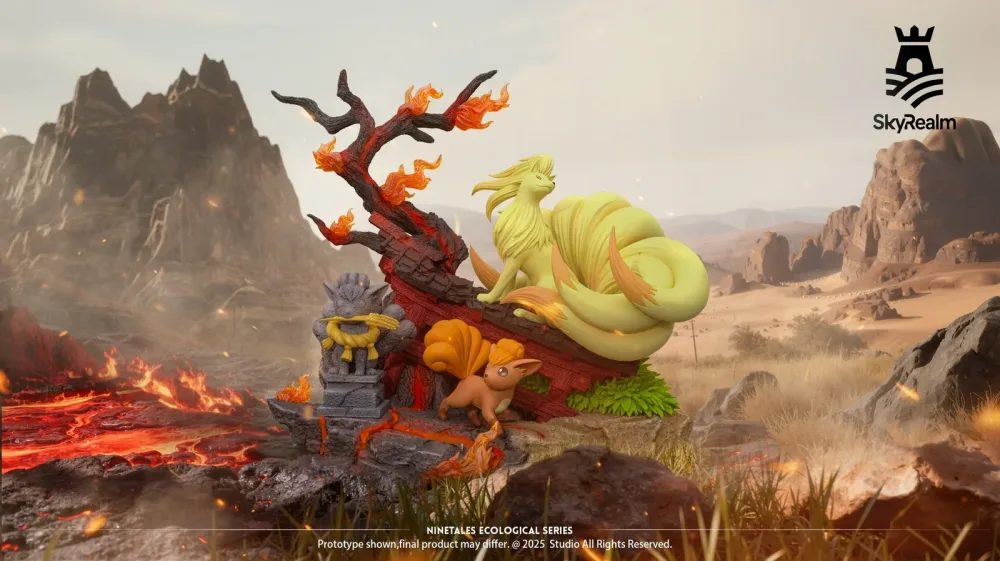 [PREORDER] 1/20 Scale World Figure [SKYREALM & JB] – Vulpix & Ninetales