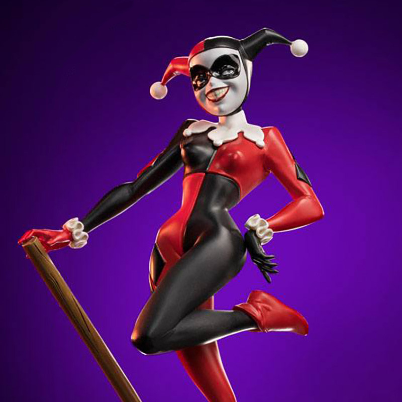 BATMAN The Animated Series Harley Quinn Art Scale Iron Studios – Statue