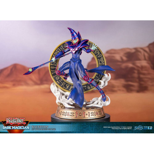 Yu-Gi-Oh! Statue Dark Magician Blue Version 29 cm - First 4 Figures