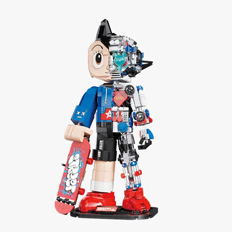 Astro Boy Pantasy The Skateboard Boy 32cm Set A Construire Astro Boy