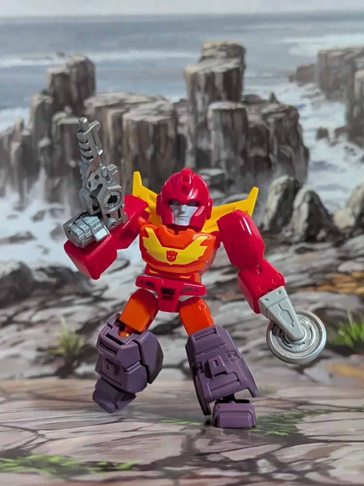 Transformers Heavy Metal War (DV03) – Hot Rod (~4-6cm) | Blokees