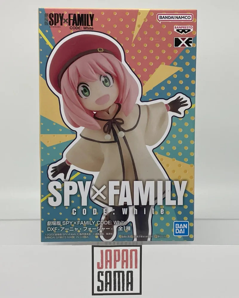 Spy x Family Code : White – Figurine – BANPRESTO – DXF Anya Forger