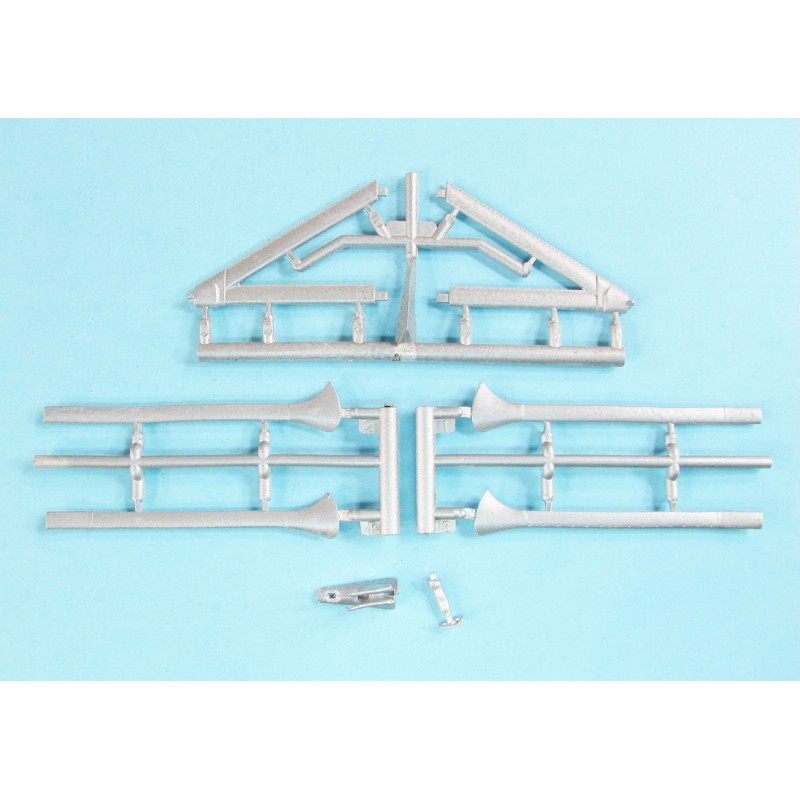 Accessoire Train d'atterrissage PZL P.IIc (conçu pour les kits de modèles IBG)