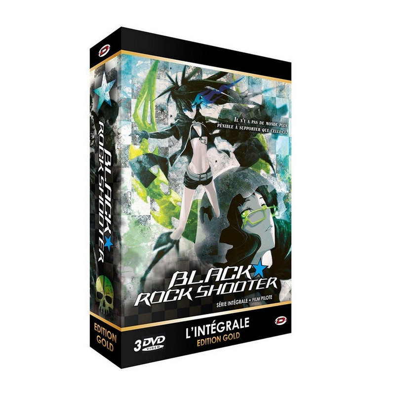 BLACK ROCK SHOOTER Coffret DVD Série Intégrale + Film Pilote Edition Gold – Livre