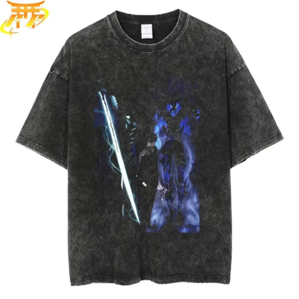T-Shirt Oversize Sung Jin-Woo x Commandants - Solo Leveling™