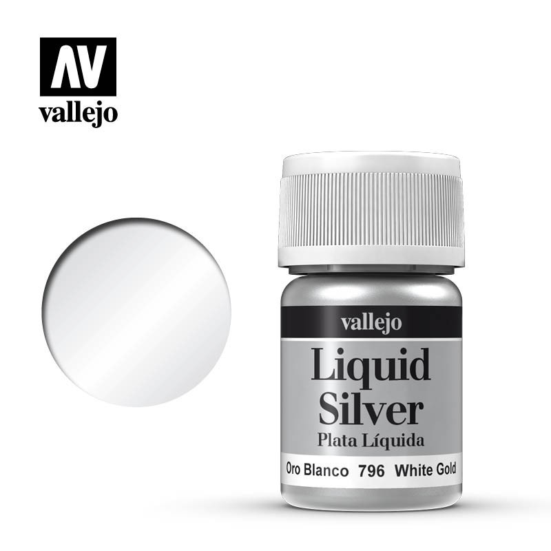 Peinture Modèle couleur 70796 liquide wh or alcool