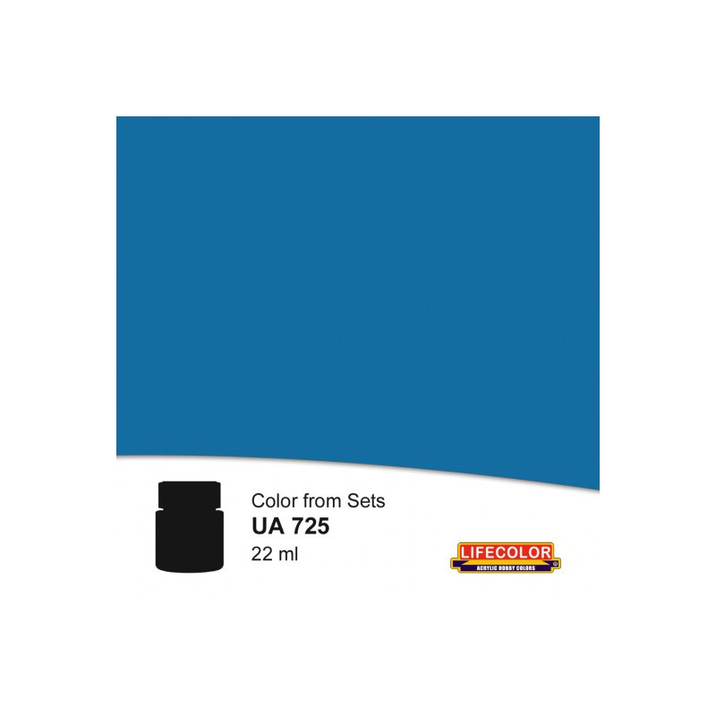 Peinture acrylique Gun Blue Reflection (Bleu pistolet) 22ml